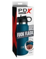 Fuck Flask - Private Pleaser - Blue Bottle - Brown - Image 6