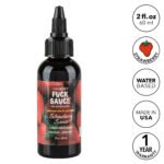 Fuck Sauce Strawberry Flavored Water-Based Personal Lubricant – 2 Fl Oz - Image 4