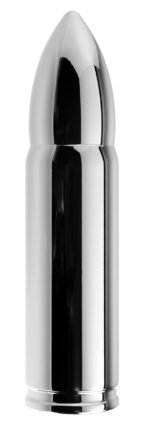 Full Metal Love Silver Rechargeable Vibrating Bullet – Aluminum Alloy - Image 5