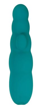 G-Spot Perfection Rechargeable Multi-Speed Vibrator with Dual Stimulators – Teal - Image 5