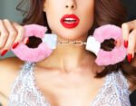 Temptasia Cuffs Adjustable Stainless Steel Wrist Restraints – Pink - Image 7