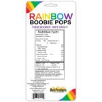 Rainbow Boobie Pops - 1.48 Oz.