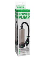 Beginners Power Pump Penis Pump with Suction – Black - Image 2
