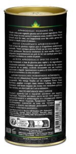 Aphrodisiac Organica Warming Oil - Exotic Green Tea - Image 2