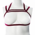 Gender Fluid Sugar Coated Harness - Large/xxlarge - Raspberry - Image 3