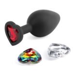 Glams Xchange Heart - Medium - Black