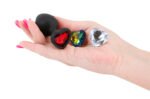 Glams Xchange Heart - Small - Black - Image 3