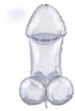 Glitterati Disco Penis 3 Foot Mylar Balloon - Image 2