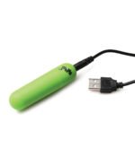 Glow in the Dark Bullet With Remote - Green - Image 2