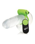 Glow in the Dark Cock Ring - Green - Image 2