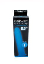Glow-in-the-Dark Periwinkle Peen Dildo 8.5" - Image 5