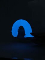 Glow-in-the-Dark Periwinkle Peen Dildo 8.5" - Image 6