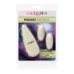 Glow-in-the-Dark Pocket Exotics Vibrating Glowing Double Bullets - Image 3