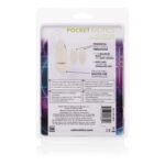Glow-in-the-Dark Pocket Exotics Vibrating Glowing Double Bullets - Image 4
