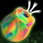 Glow Rose Glow-in-the-Dark Rose Clit Stimulator - Rainbow - Image 4