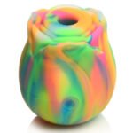 Glow Rose Glow-in-the-Dark Rose Clit Stimulator - Rainbow - Image 6