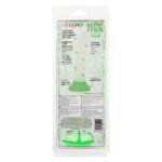 Glow Stick Leaf Green Vibrating Anal Plug with Suction Cup - Image 3
