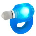Glowdick Cockring With Led - Blue Ice - Image 3