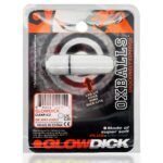 Glowdick Cockring With Led - Clear Ice - Image 4