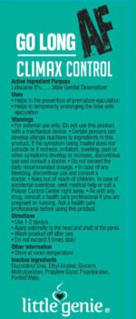 Go Long Af Prolong Spray – Lidocaine 3.5% Delay Spray - Image 2
