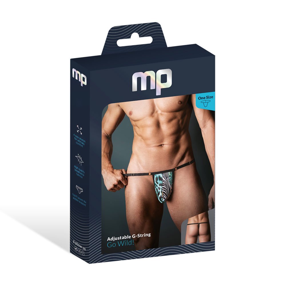 go-wild-adjustable-g-string-one-size-multi-animal Go Wild Adjustable G-String - One Size - Multi Animal - Image 1