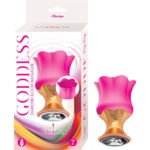 Goddess Diamond Bloom Massager - Fushcia - Image 2