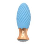 Goddess Diamond Tulip Massager - Blue - Image 3