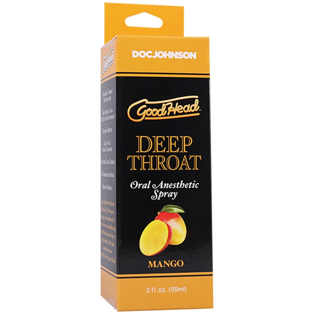goodhead-deep-throat-spray-mango-2-fl-oz Goodhead Deep Throat Spray Mango 2 Fl Oz - Image 1