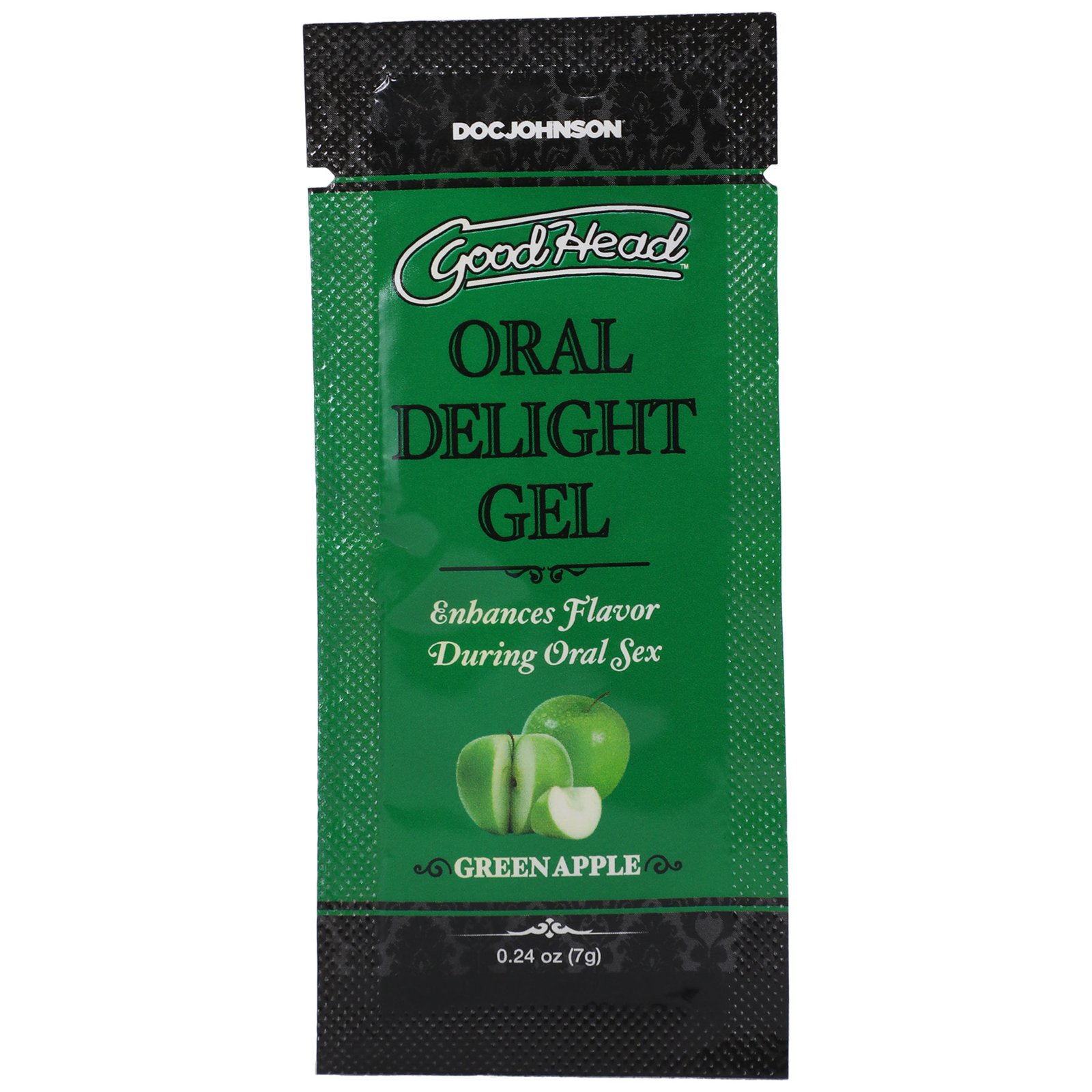 goodhead-oral-delight-gel-green-apple-024-bulk-oz Goodhead - Oral Delight Gel Green Apple 0.24 Bulk Oz - Image 1