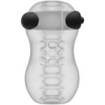 Doc Johnson Goodhead Vibrating Helping Head Pro Mini Stroker – Clear - Image 2