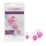 Graduated Orgasm Balls – Pink with Retrieval Cord - Image 2