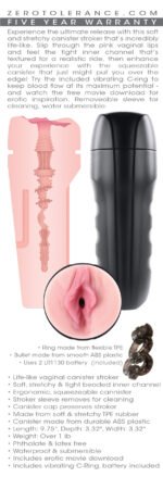 Grip It Light Stroker with Vibrating C-Ring – Pink - Image 2
