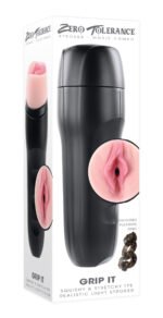 Grip It Light Stroker with Vibrating C-Ring – Pink - Image 3