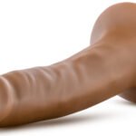 Dr. Skin Silicone - Dr. Lucas - 5 Inch Dong With Suction Cup - Mocha