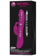 Pretty Love Natural Motion Thrusting Rabbit Vibrator – Purple