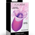 Licking Violet Sucking and Licking Vibrator Purple
