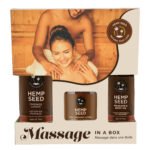 Hemp Seed Massage in a Box Gift Set - Isle of You
