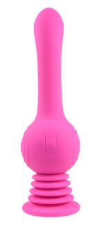 Gyro Vibe Rechargeable Vibrator with Gyrating Ball and Suction Cup Base – Pink - Image 8