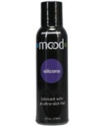 Mood Silicone Glide Personal Lubricant – Silicone-Based – 4 Fl Oz