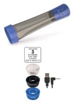 Nasstoys H2O Rechargeable Water Penis Pump – Blue - Image 2