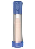 Nasstoys H2O Rechargeable Water Penis Pump – Blue - Image 4
