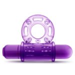 Play With Me - Couples Play - Vibrating Cock Ring - Purple - Image 2