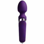 Wanda Rechargeable Wand Vibrator – Deep Purple - Image 3