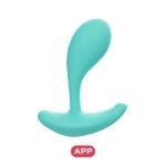 Oly 2 App-Controlled Wearable Vibrator – Medical-Grade Silicone – Blue - Image 2