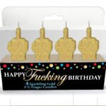 Happy Fucking Birthday Candle Set
