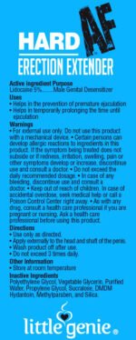 Little Genies Hard AF Erection Enhancer – 1.5 fl oz - Image 2