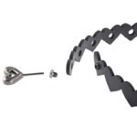 Heart Day Collar - Black