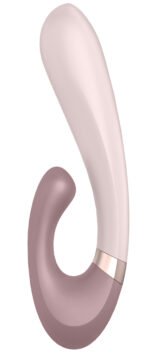 Satisfyer Heat Wave Rechargeable Dual-Motor Vibrator with Heating Function – Mauve - Image 5