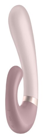 Satisfyer Heat Wave Rechargeable Dual-Motor Vibrator with Heating Function – Mauve - Image 6
