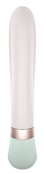 Satisfyer Heat Wave Mint Rechargeable Dual-Motor Vibrator with Heating Function – Mint - Image 2